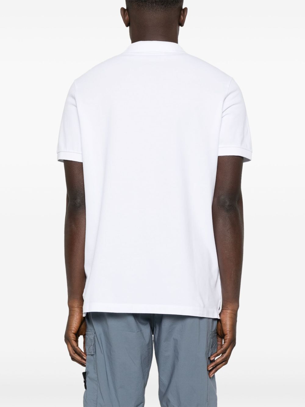 SLIM FIT STRETCH COTTON PIQUÉ POLO SHIRT