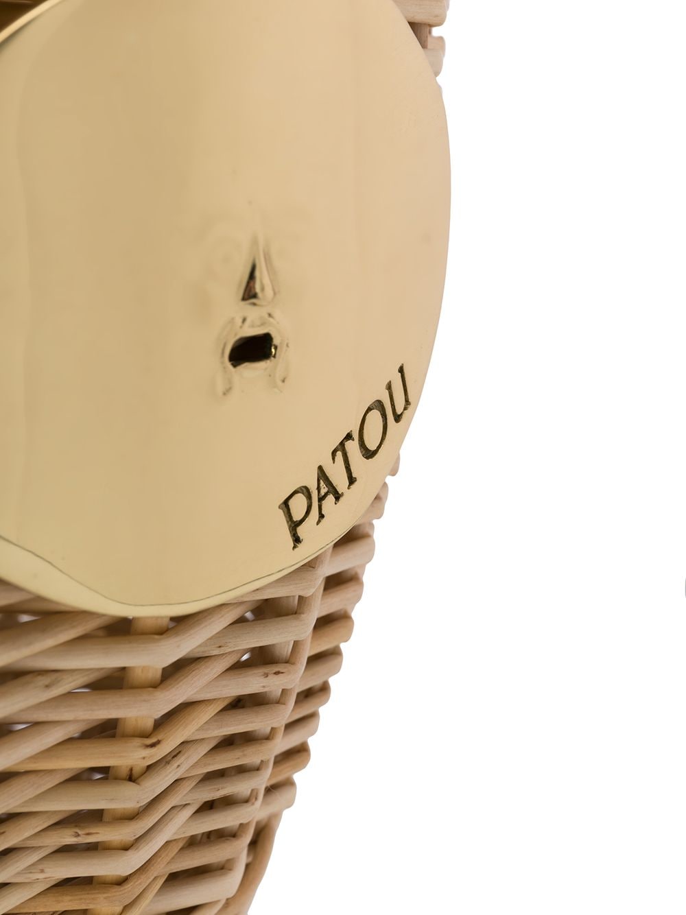 WICKER BUCKET BAG
