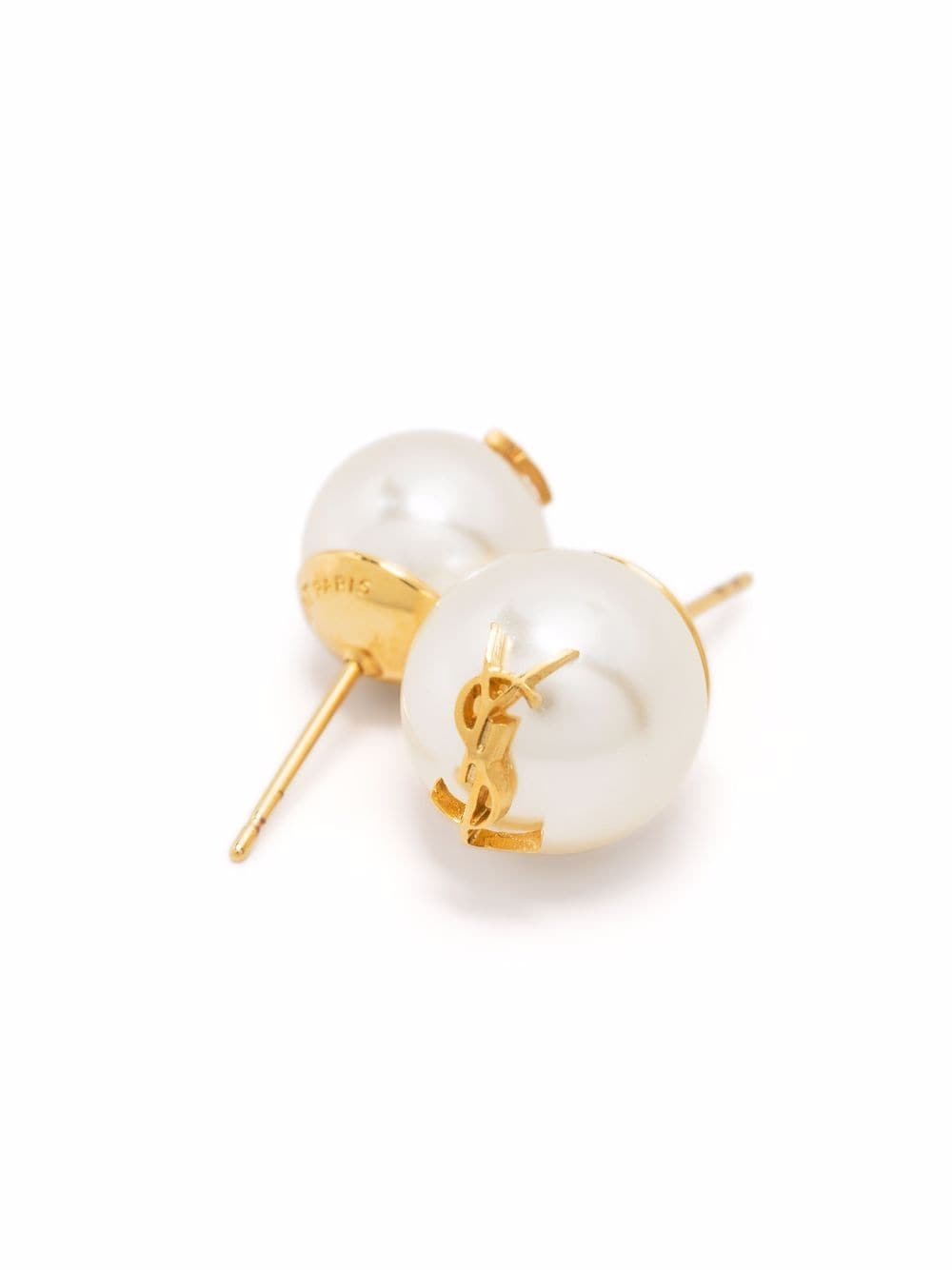 CASSANDRE PEARL ASYMMETRIC EARRINGS