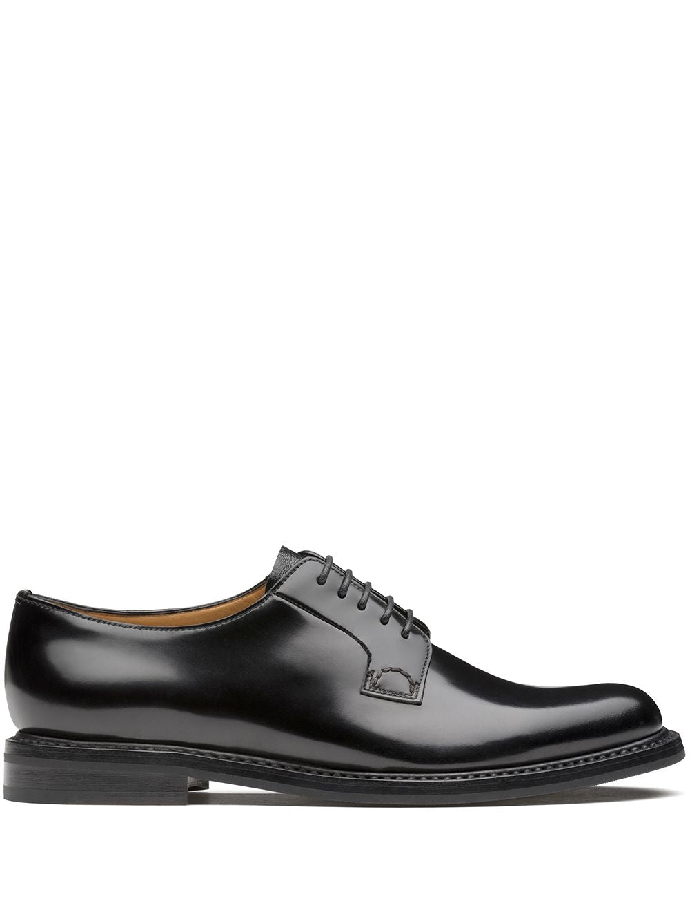 HIGH-SHINE FINISH SHANNON DERBY SHOES