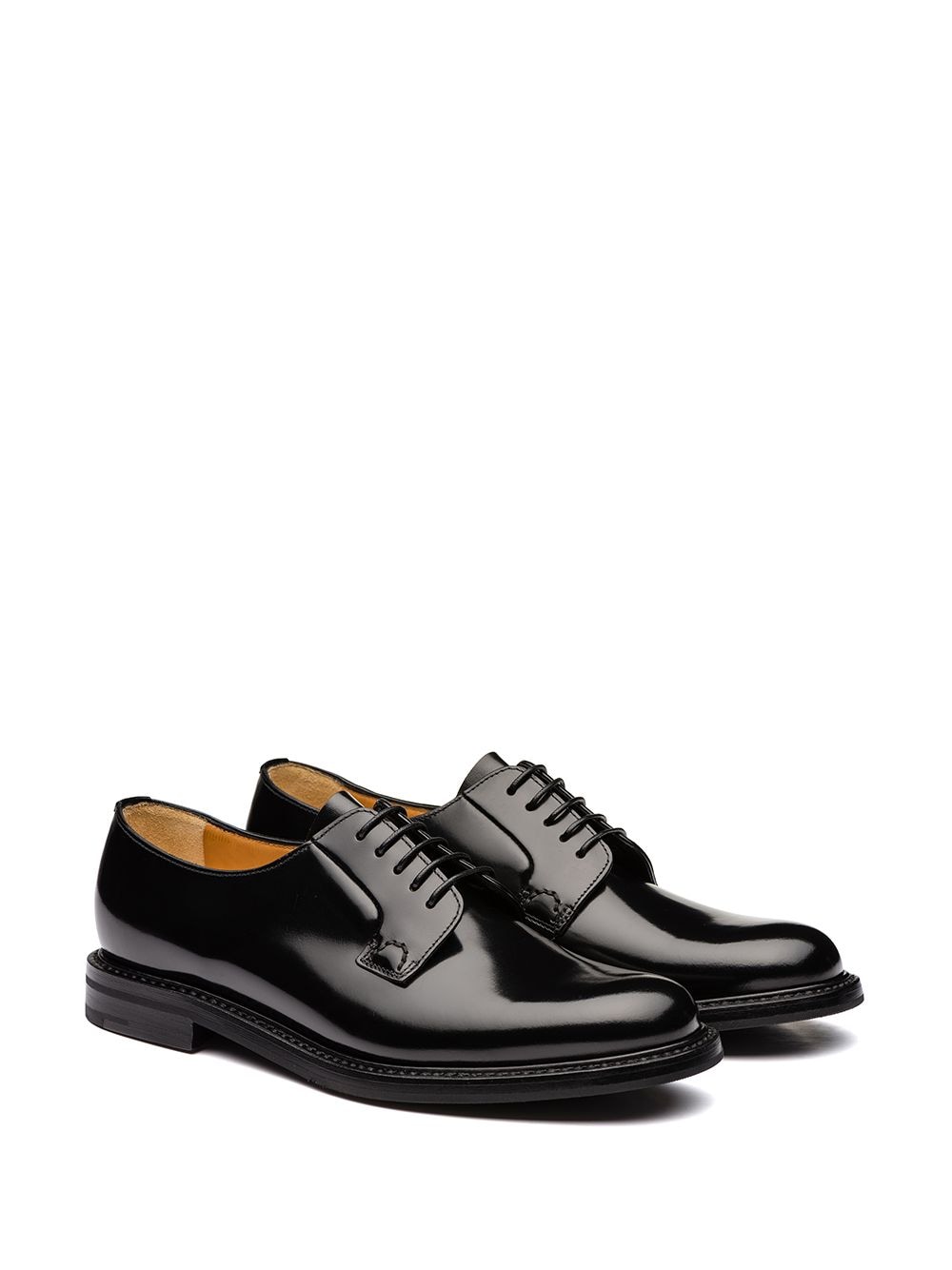HIGH-SHINE FINISH SHANNON DERBY SHOES