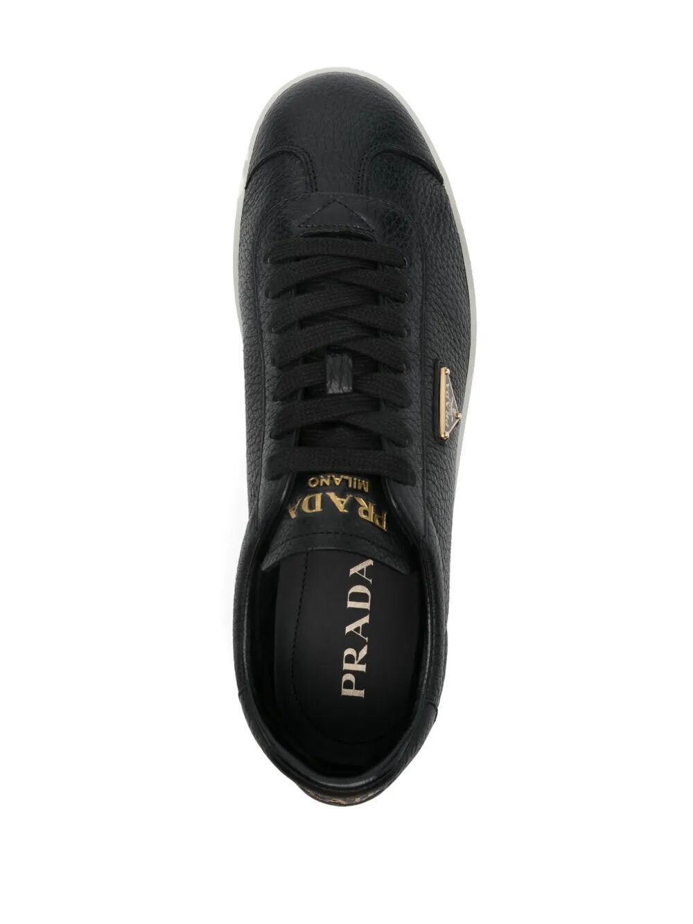 LANE GRAINED LEATHER SNEAKERS