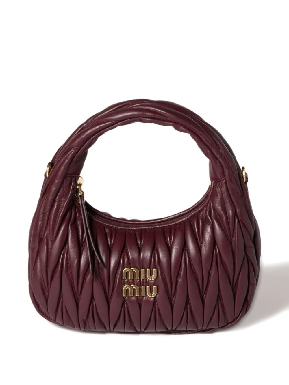WANDER MATELASSÉ NAPPA LEATHER SMALL HOBO BAG