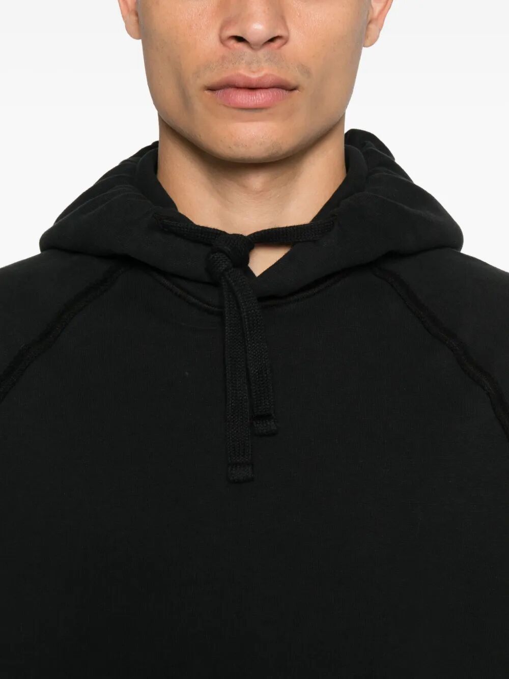 BRUSHED ORGANIC COTTON FLEECE OVERSIZED FIT HOODIE