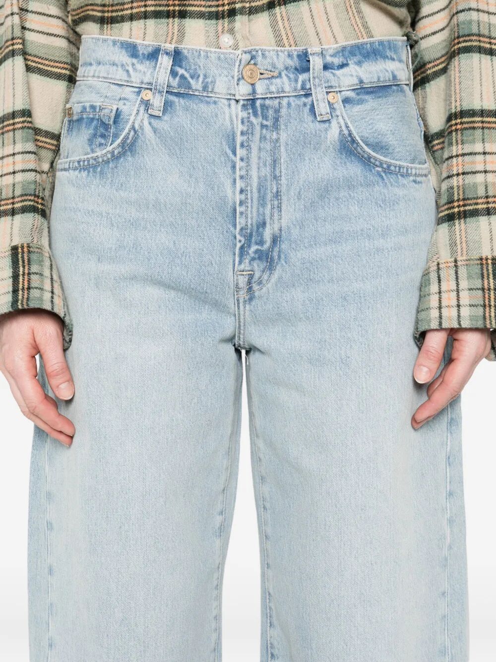 BONNIE HIGH-WAISTED TWISTED JEANS