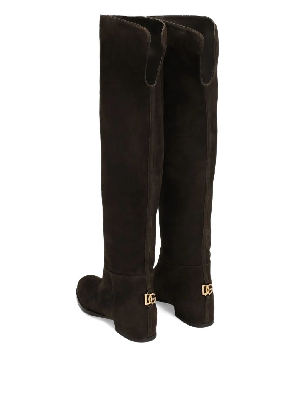 OVER-THE-KNEE SUEDE BOOTS