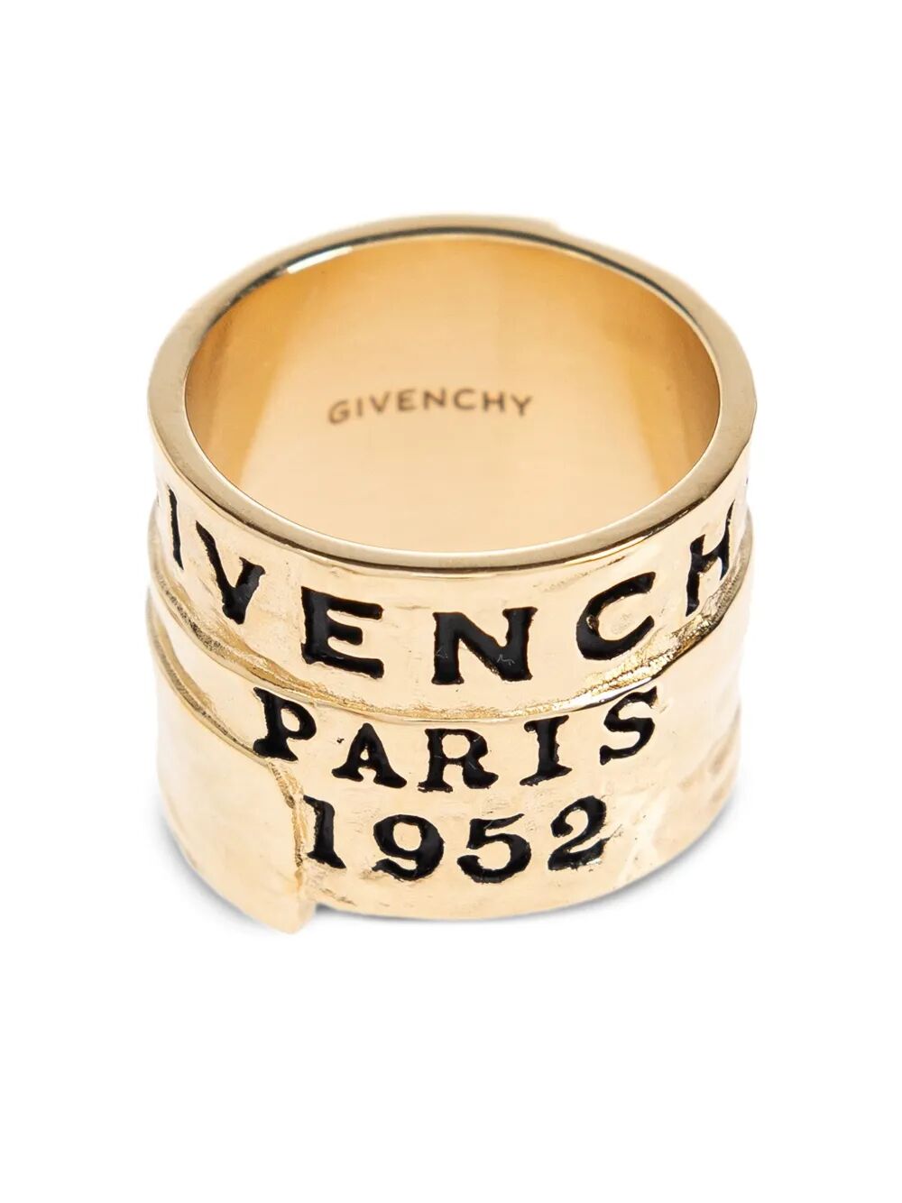 TAPE RING IN METAL AND ENAMEL
