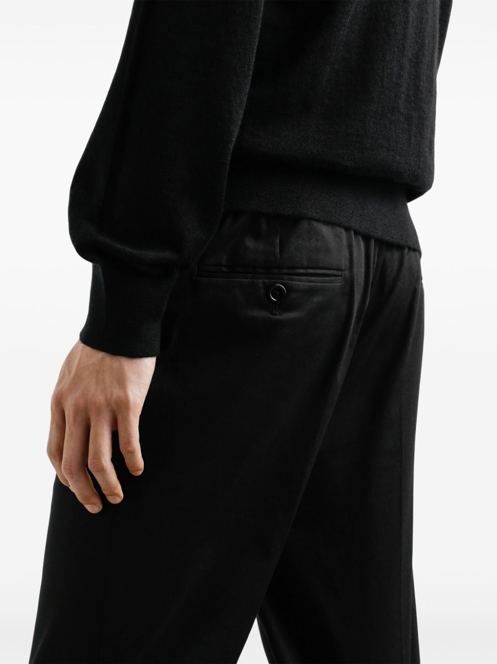 TAILORED COTTON TROUSERS