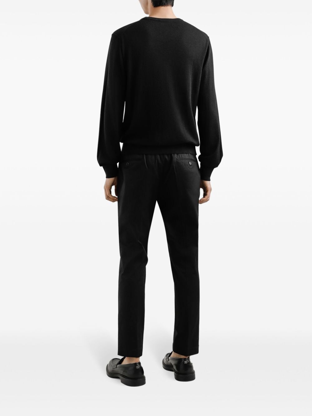 TAILORED COTTON TROUSERS