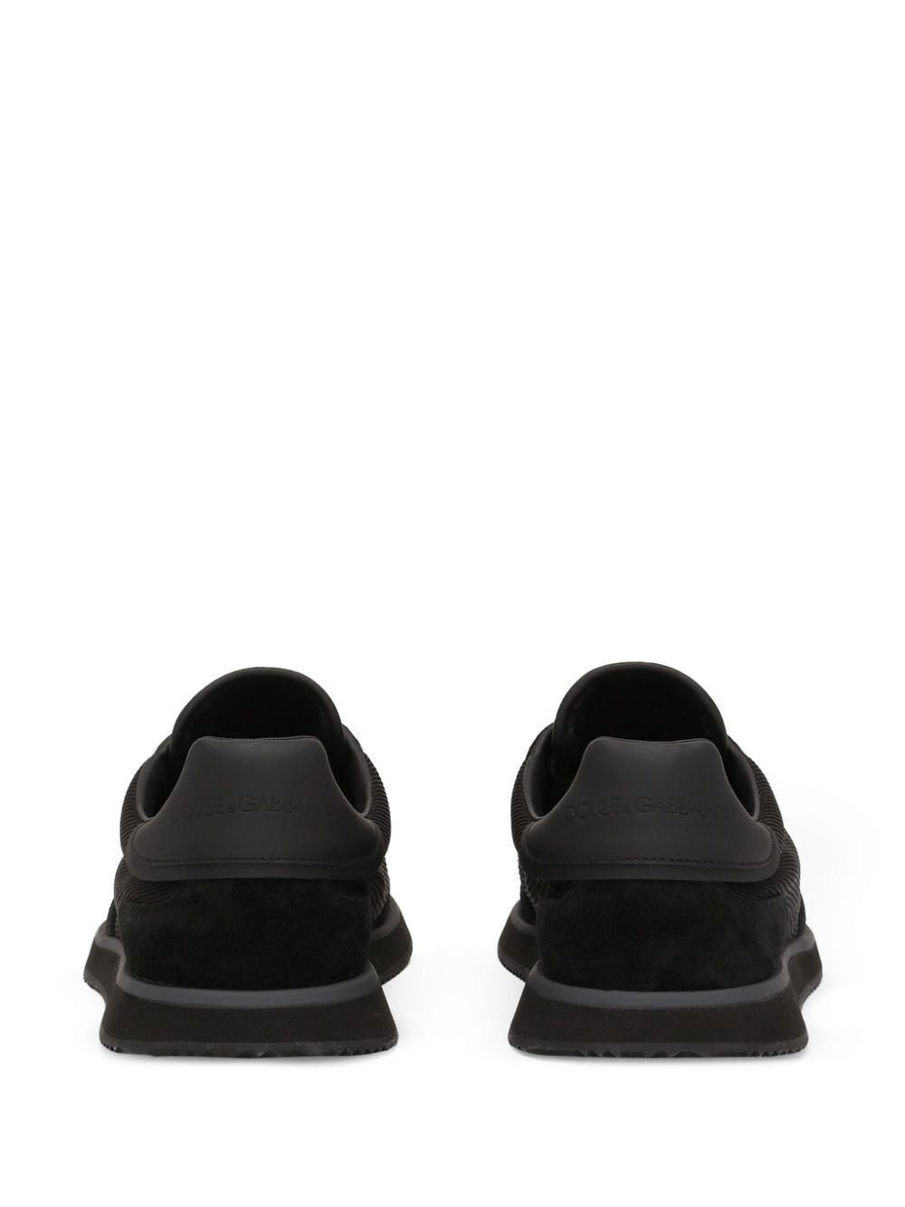 SUEDE AND MESH DG CUSHION SNEAKERS