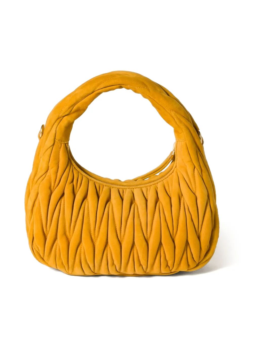 SMALL WANDER MATELASSÉ SUEDE BAG