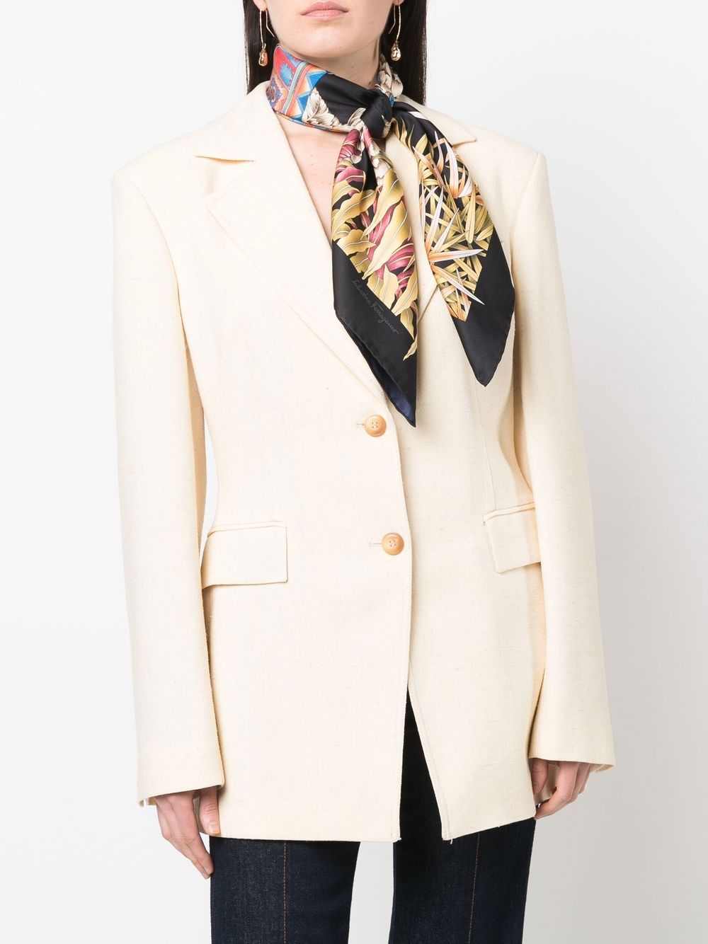 INDIA PRINT SILK SCARF