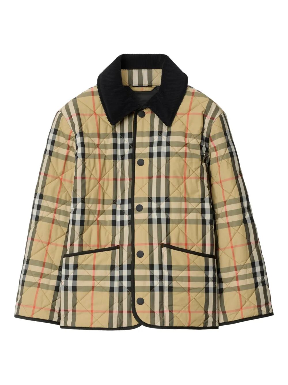 CHECK QUILTED NYLON BARN MILO JACKET
