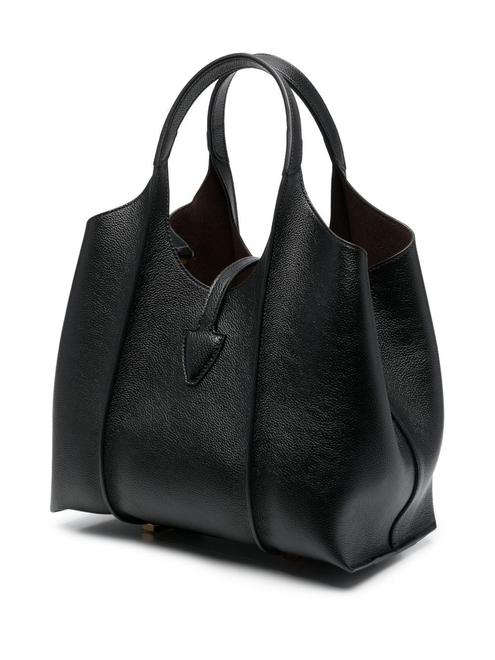 MINI T TIMELESS LEATHER SHOPPING BAG