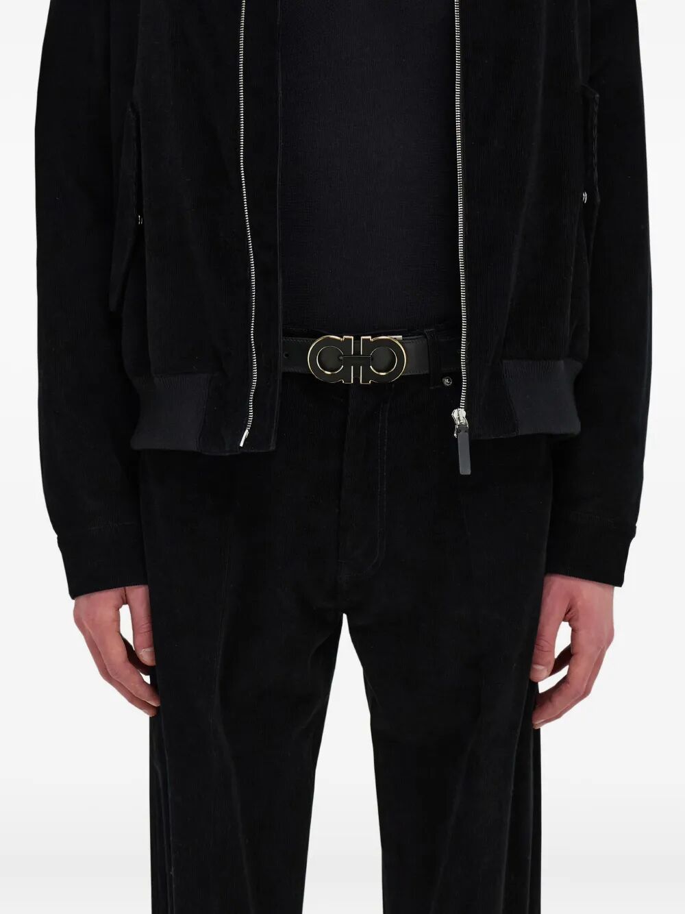 REVERSIBLE AND ADJUSTABLE DOUBLE GANCINI BELT