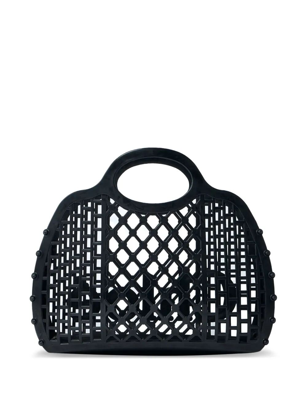 CAGE TOTE BAG IN JELLY