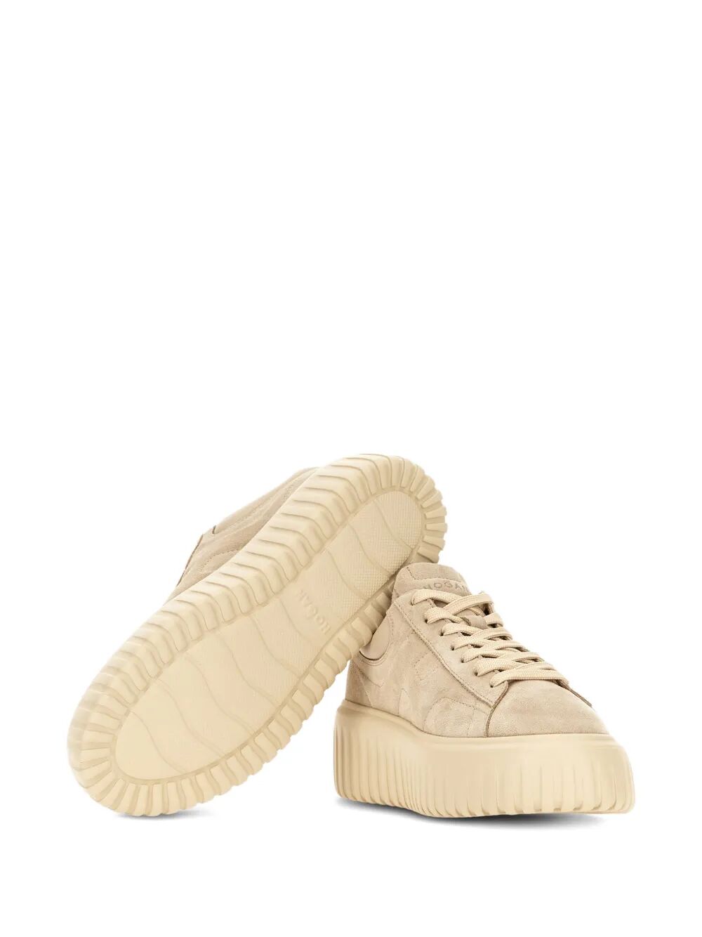 H-STRIPES SUEDE SNEAKERS
