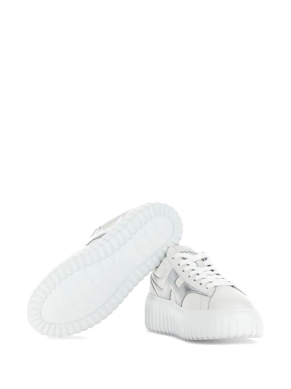 H-STRIPES NAPPA LEATHER SNEAKERS