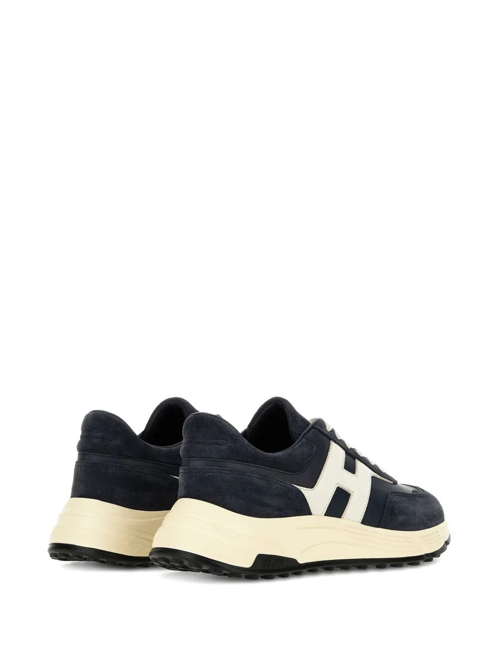 HYPERLIGHT SUEDE AND NAPPA LEATHER SNEAKERS