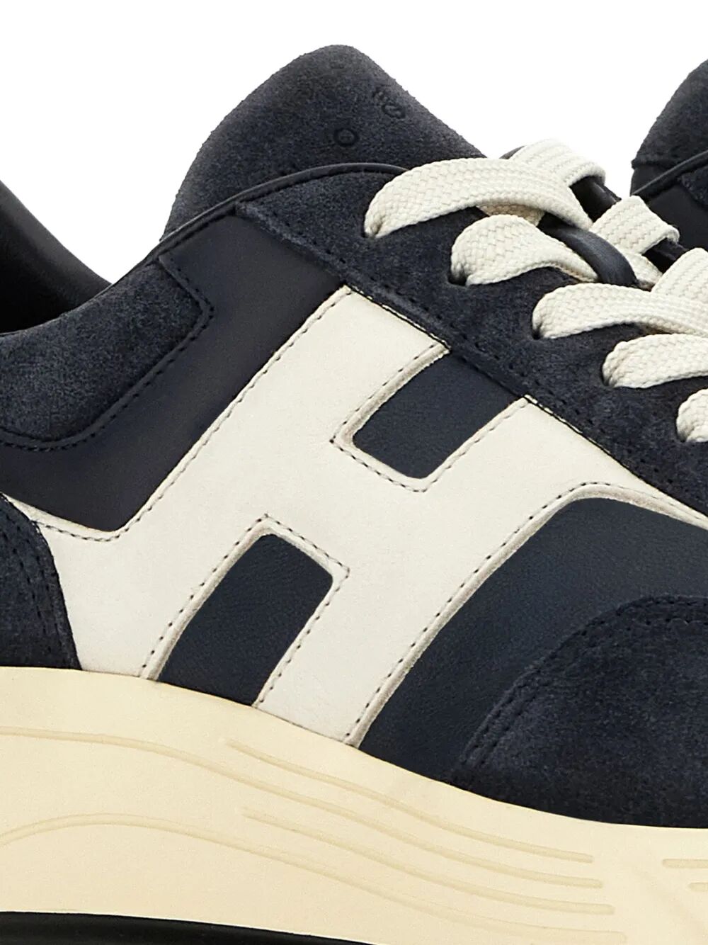 HYPERLIGHT SUEDE AND NAPPA LEATHER SNEAKERS