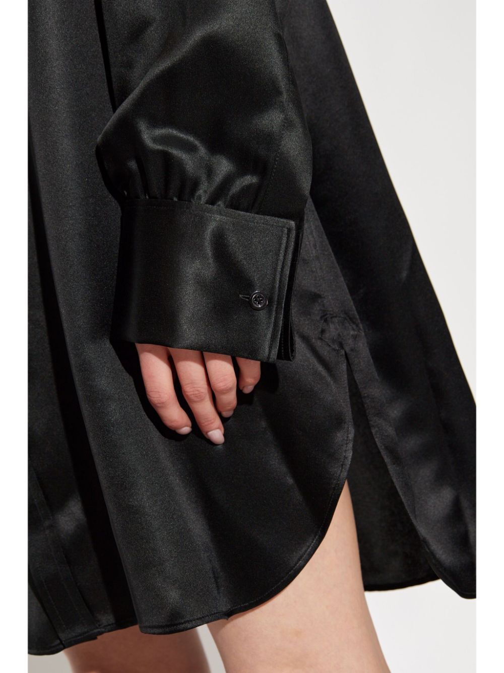 SILK SHIRT DRESS