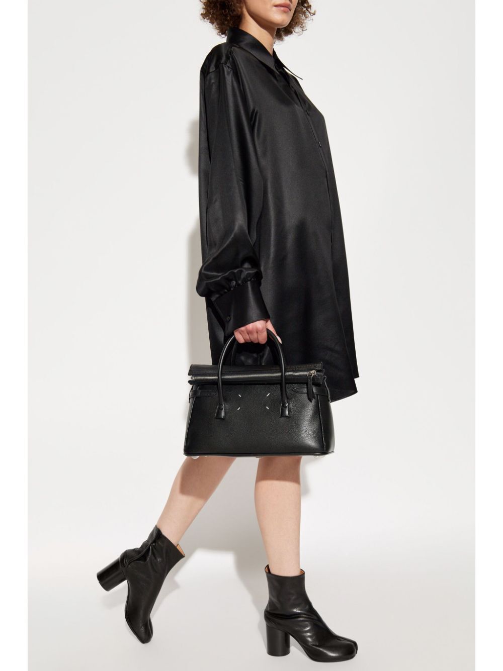 SILK SHIRT DRESS