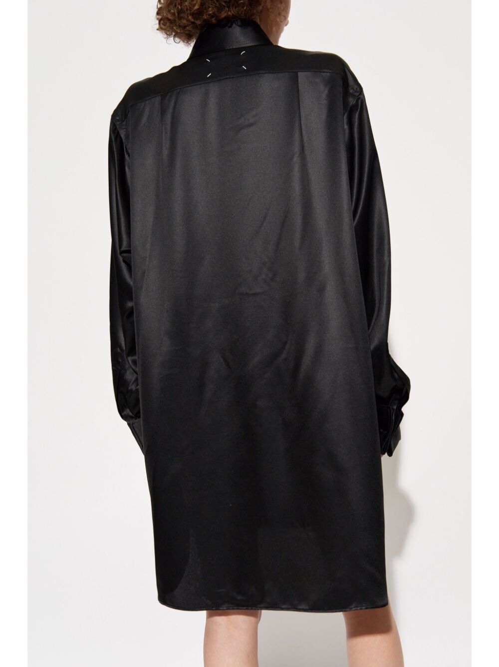 SILK SHIRT DRESS