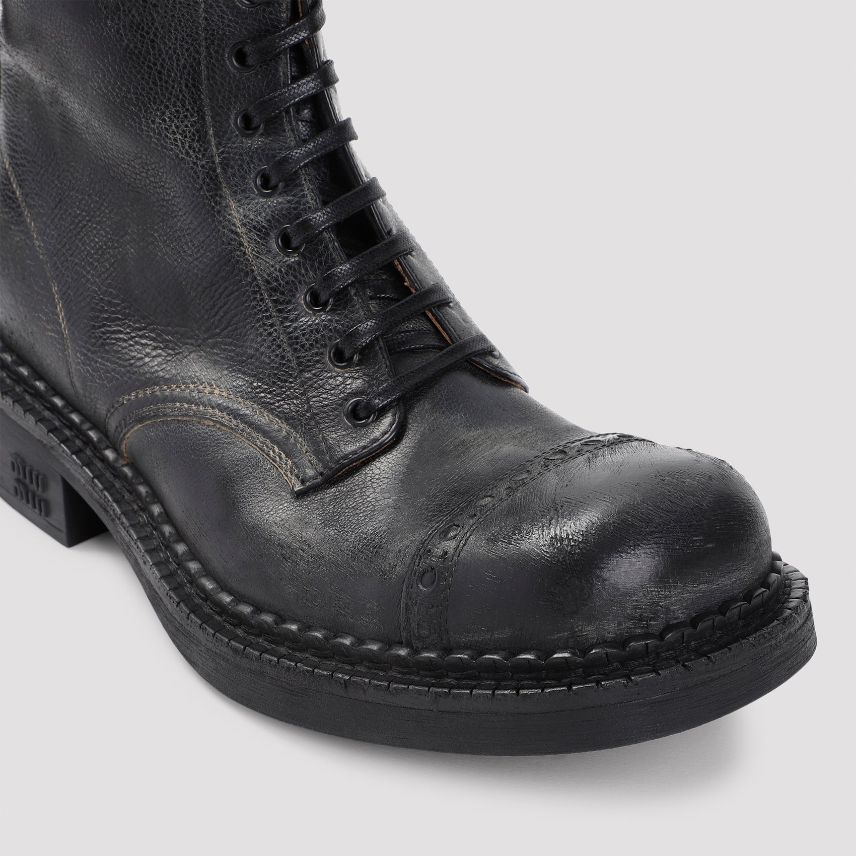 Laced Ankle Boots