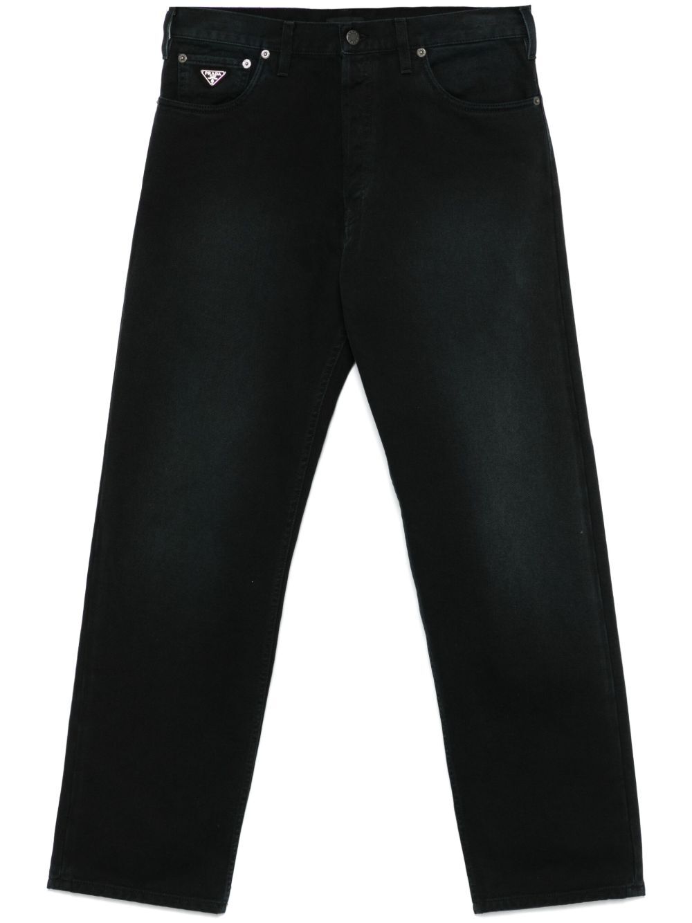 STRAIGHT LEG TAPERED JEANS