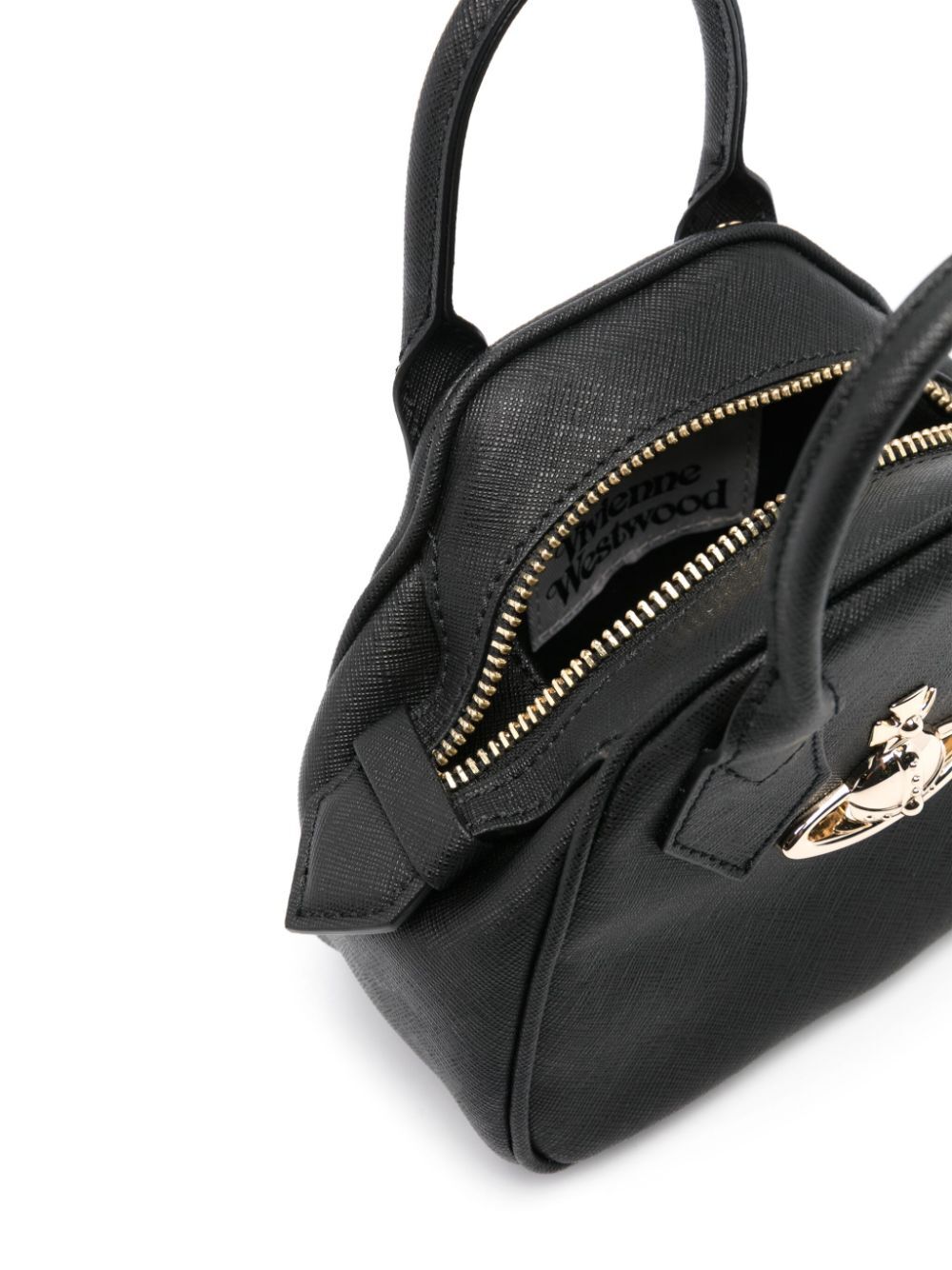 MINI YASMINE SAFFIANO LEATHER HANDBAG