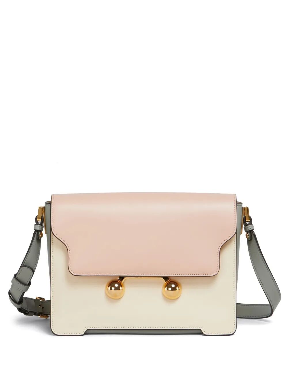 LEATHER TRUNKAROO MEDIUM SHOULDER BAG
