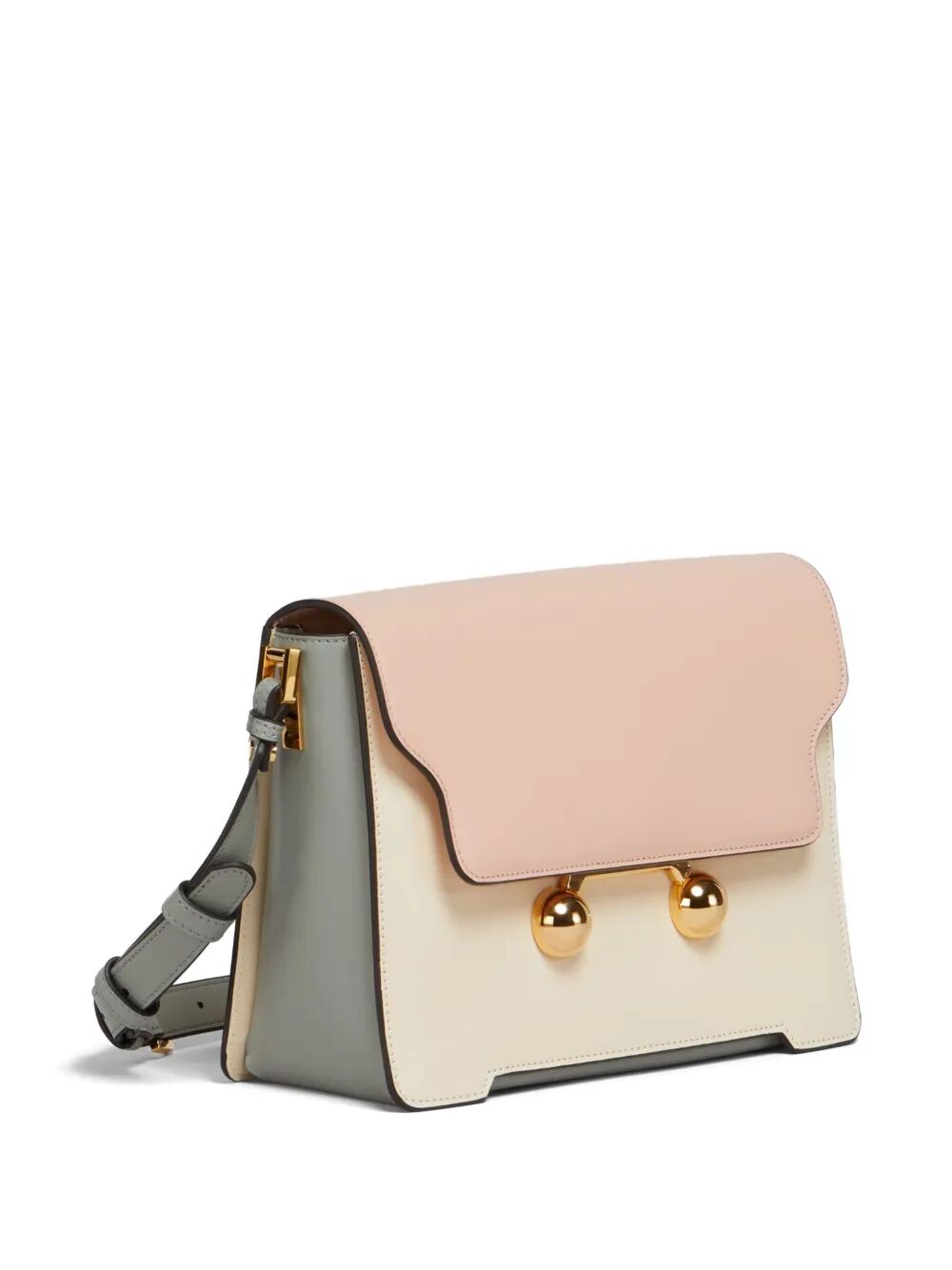 LEATHER TRUNKAROO MEDIUM SHOULDER BAG