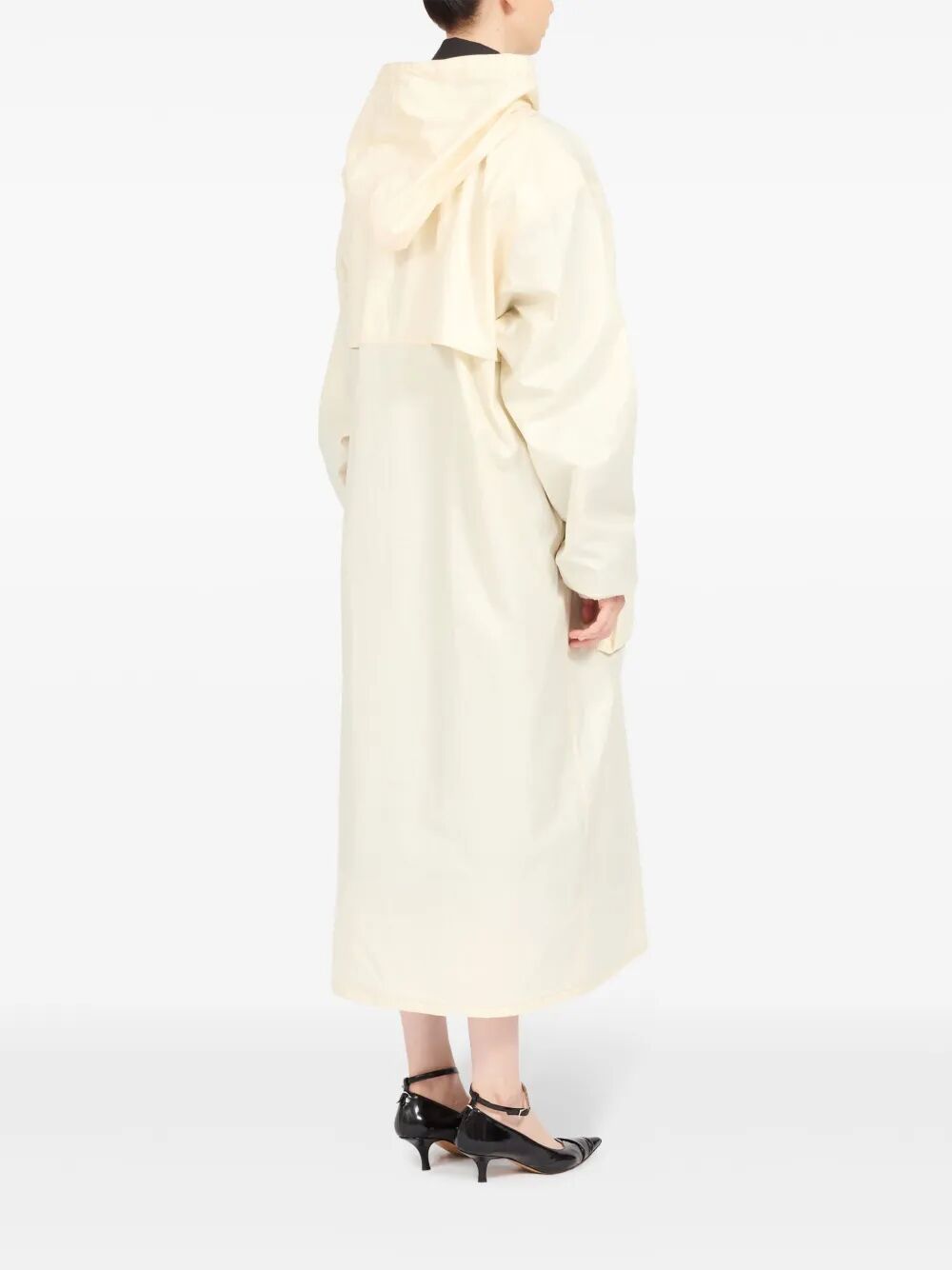 RUBBERIZED COTTON CABAN COAT
