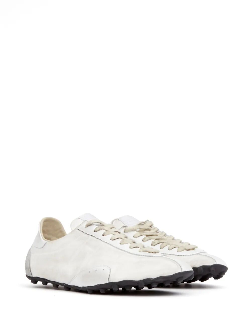 SPRINTERS DRILL COTTON WITH VINTAGE TREATMENT SNEAKERS