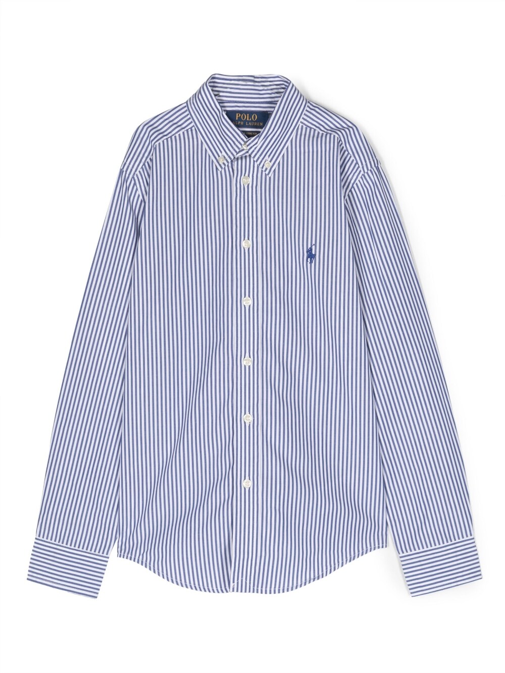 SLIM-FIT STRIPED OXFORD SHIRT