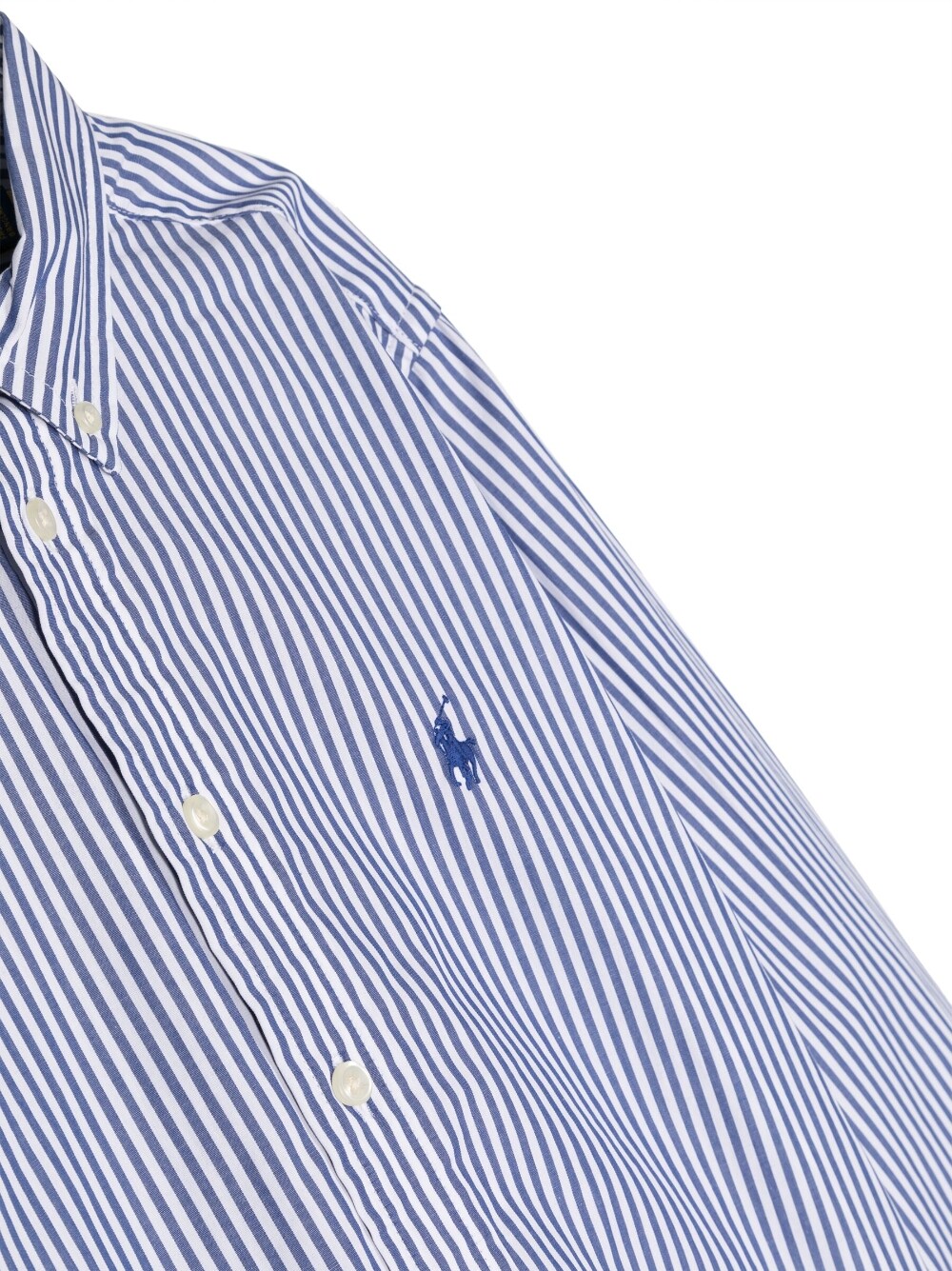 SLIM-FIT STRIPED OXFORD SHIRT