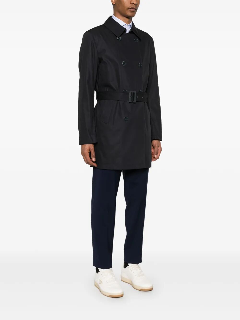 DOUBLE-BREASTED TRENCH COAT IN DEAN