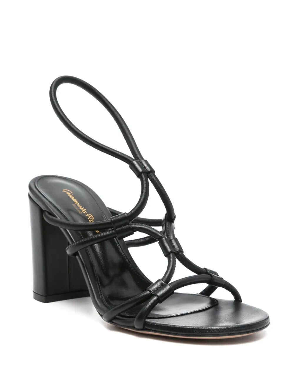 MULTI-WAY STRAP HEELED SANDALS 85