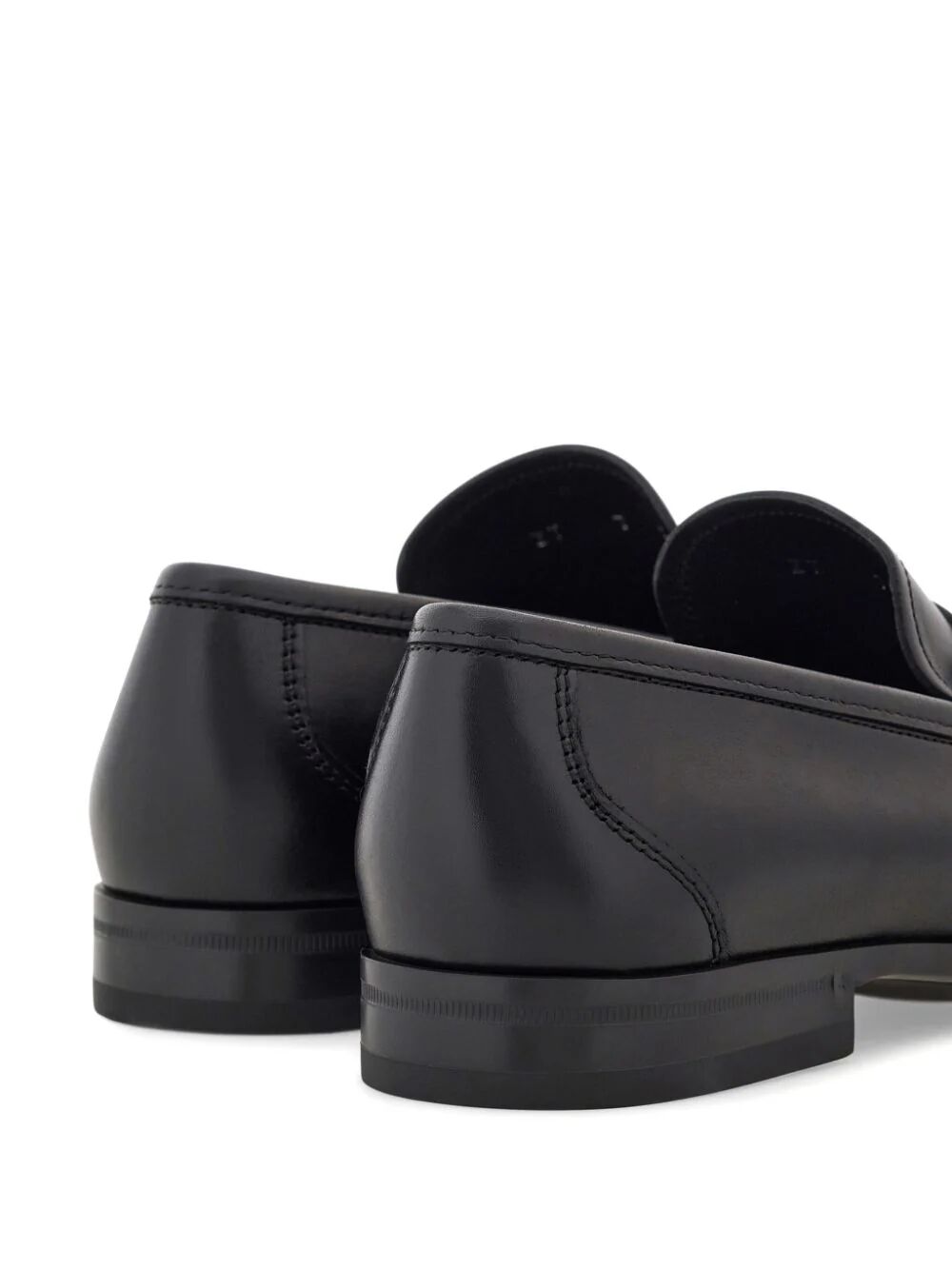 GANCINI ORNAMENT CASPIAN LEATHER LOAFERS