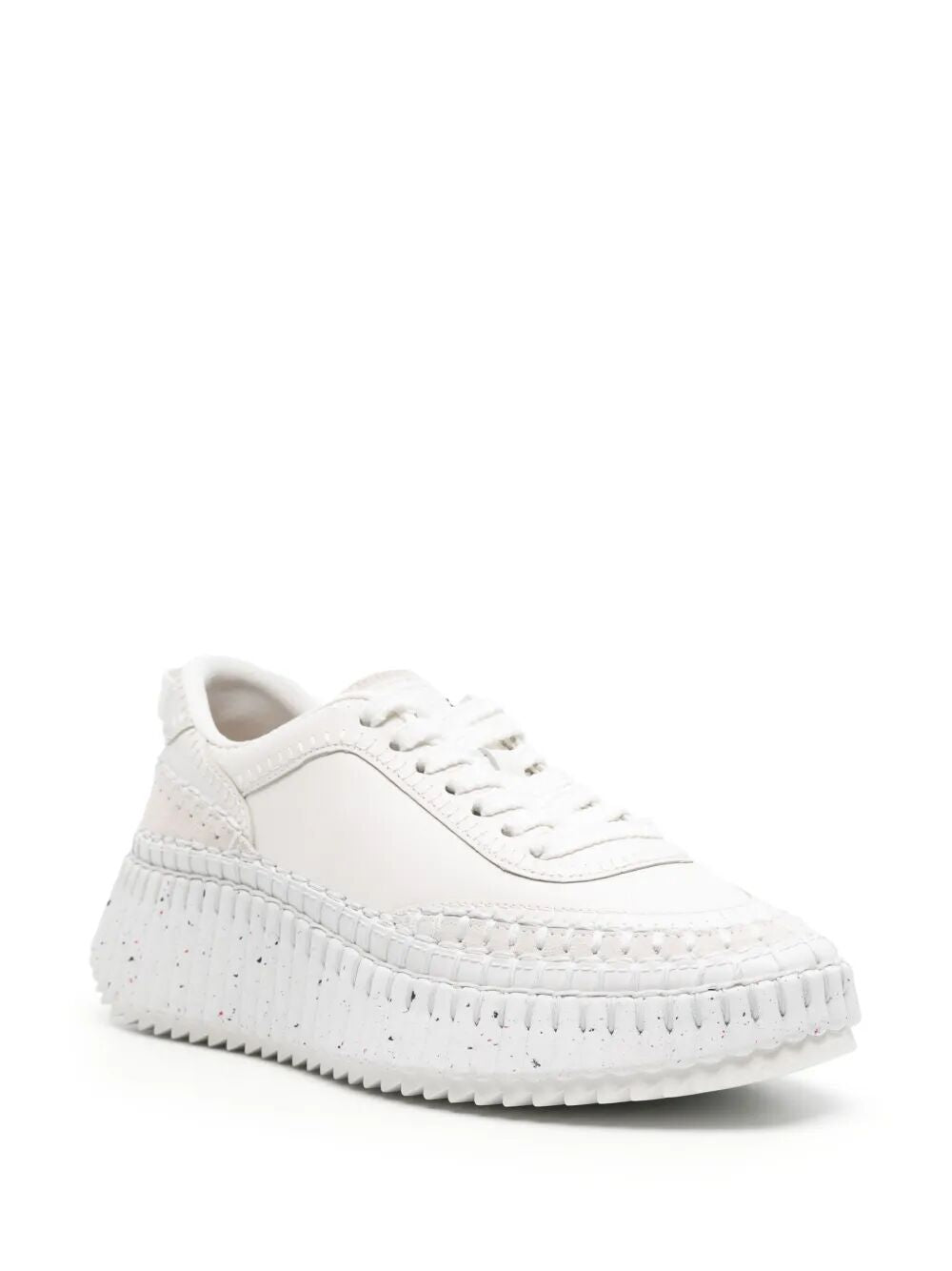 NAMA MONOCHROME LEATHER SNEAKERS