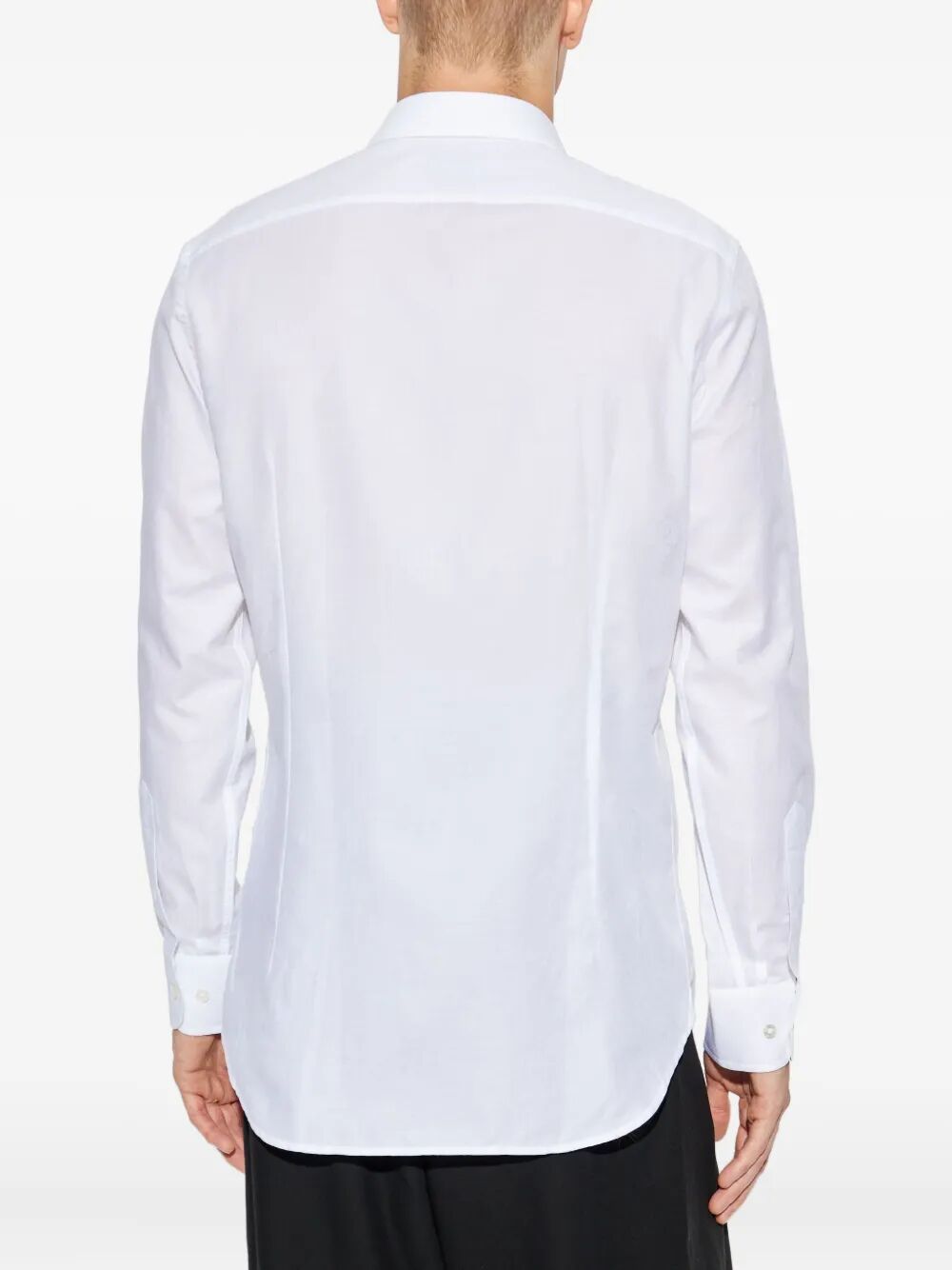 COTTON JACQUARD SHIRT WITH GECKO MOTIF