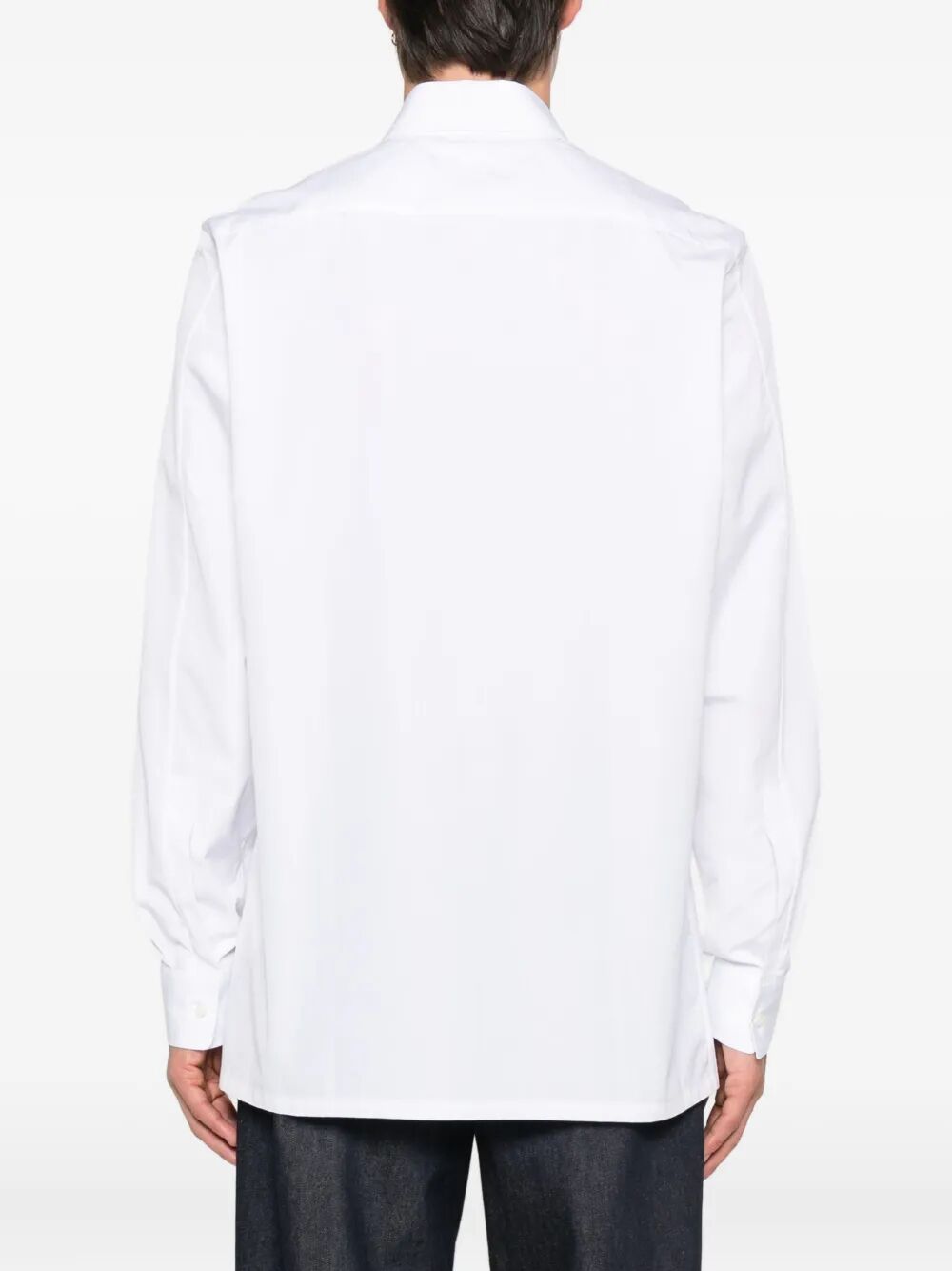 CLASSIC FIT SHIRT WITH GIVENCHY LOGO PRINT
