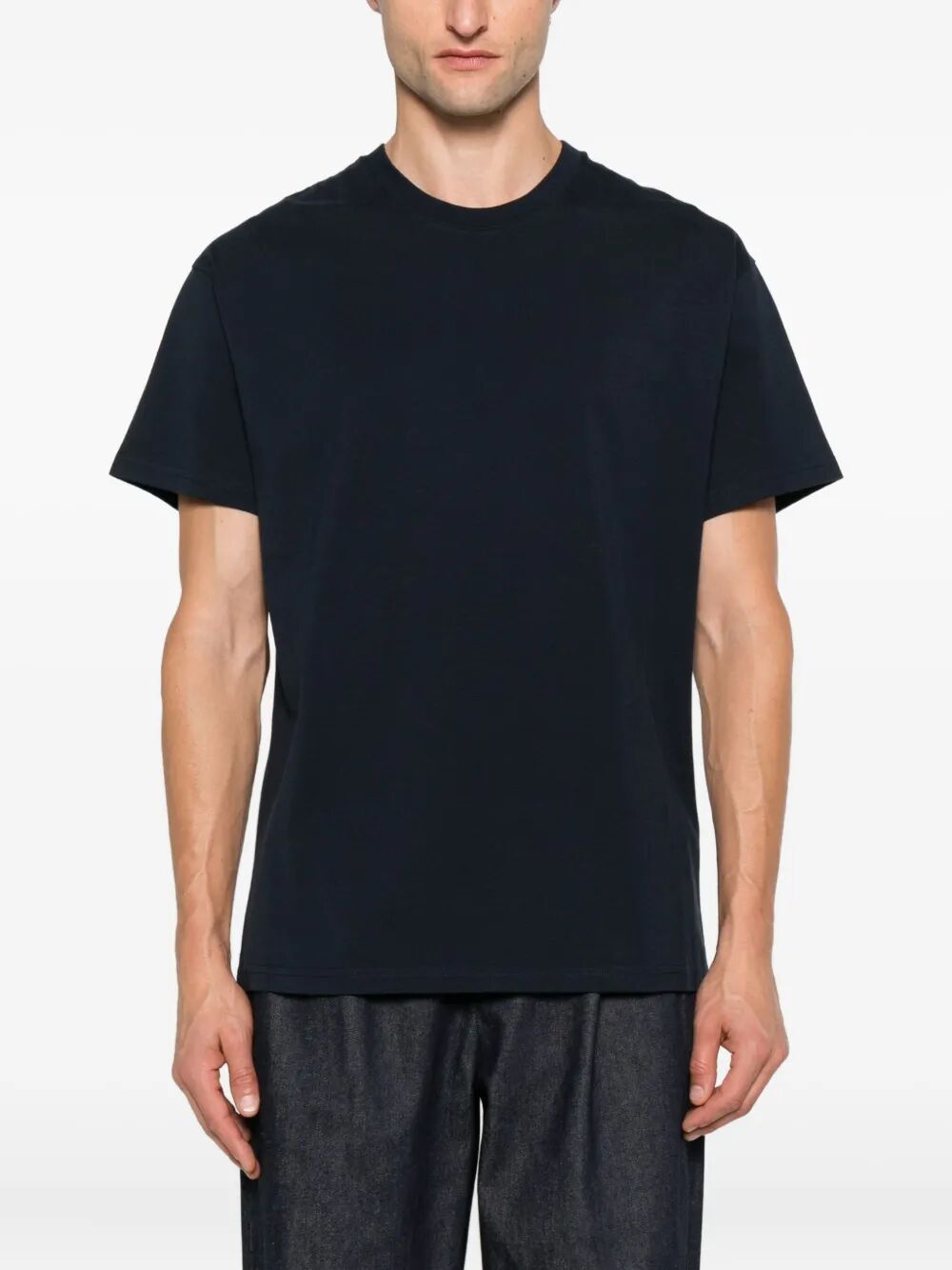 COTTON T-SHIRT WITH GIVENCHY STAMP PRINT