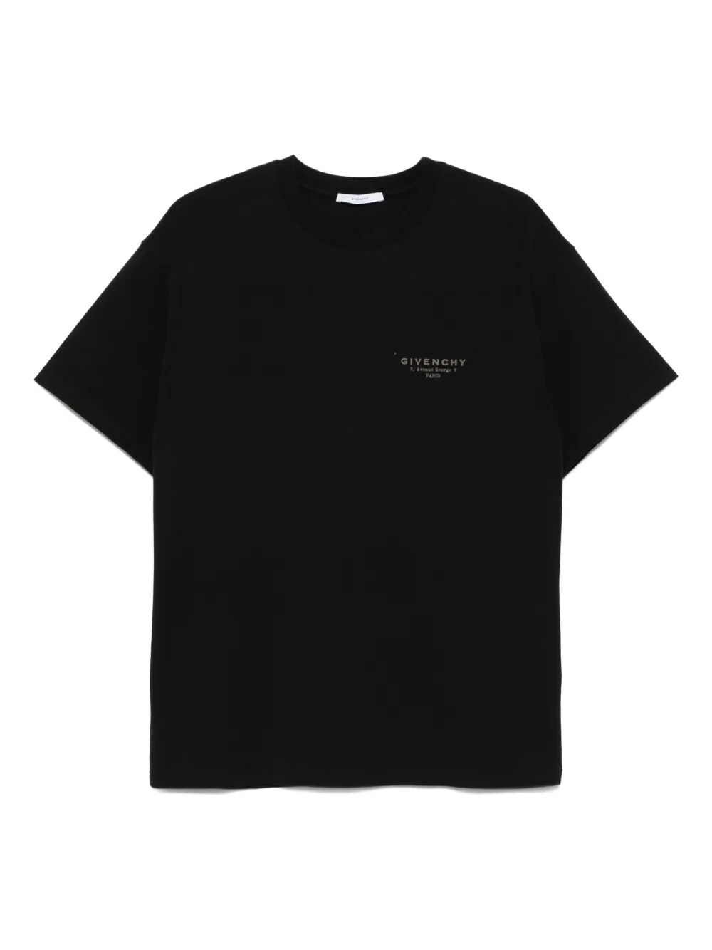 COTTON T-SHIRT WITH GIVENCHY PARIS PRINT