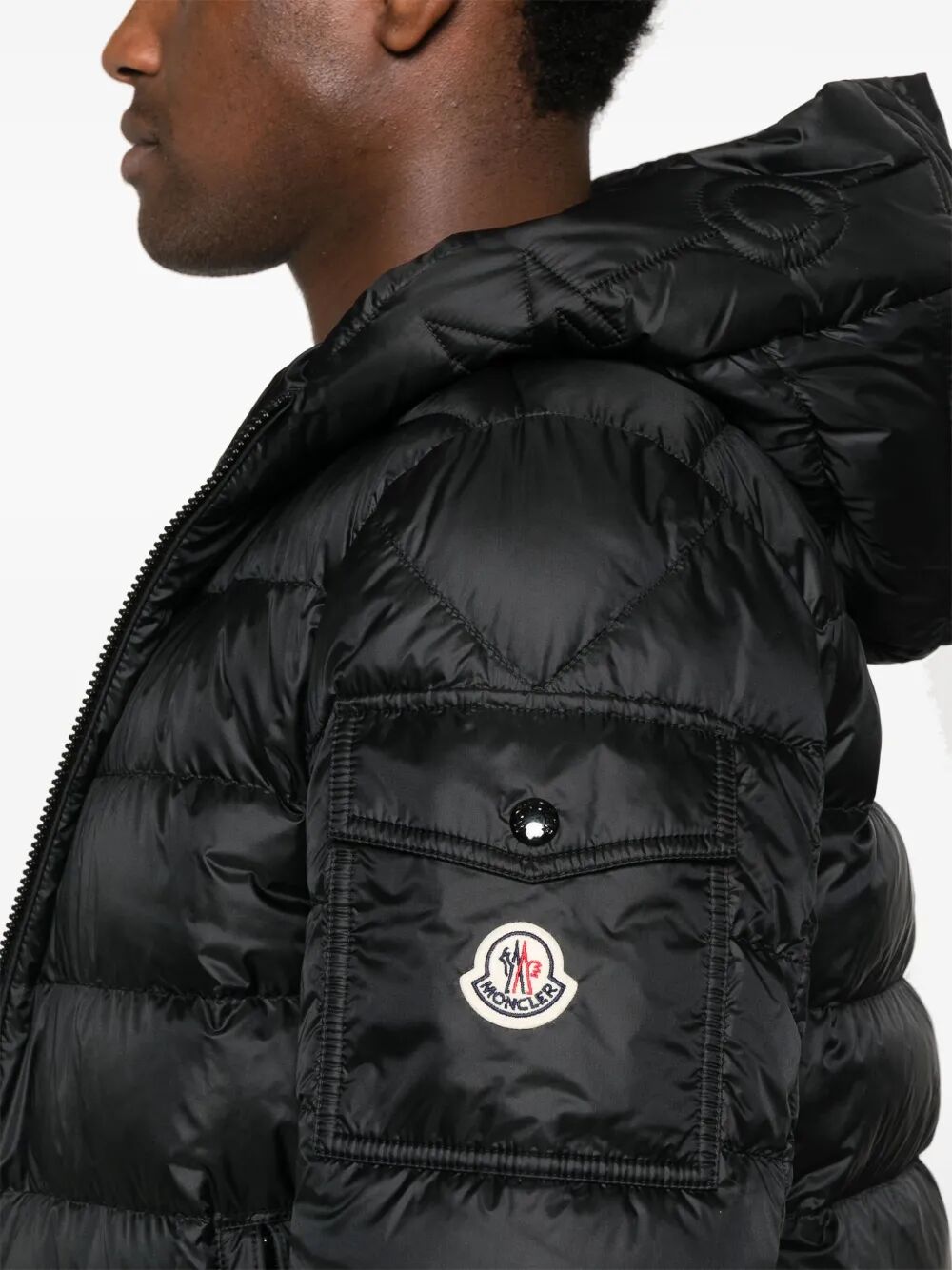 NAJAN HOODED SHORT DOWN JACKET
