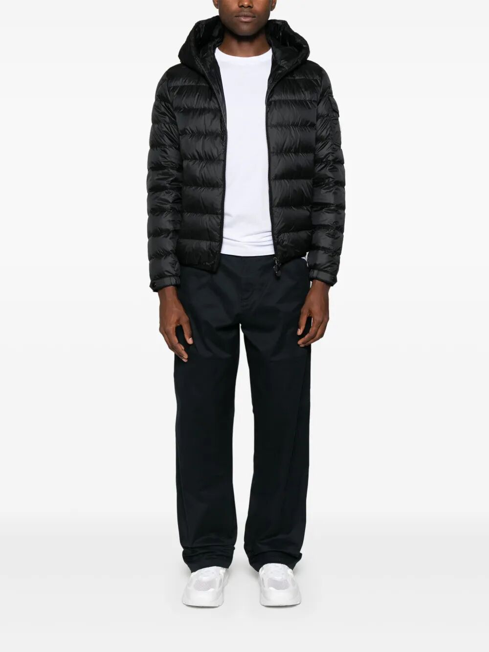 NAJAN HOODED SHORT DOWN JACKET