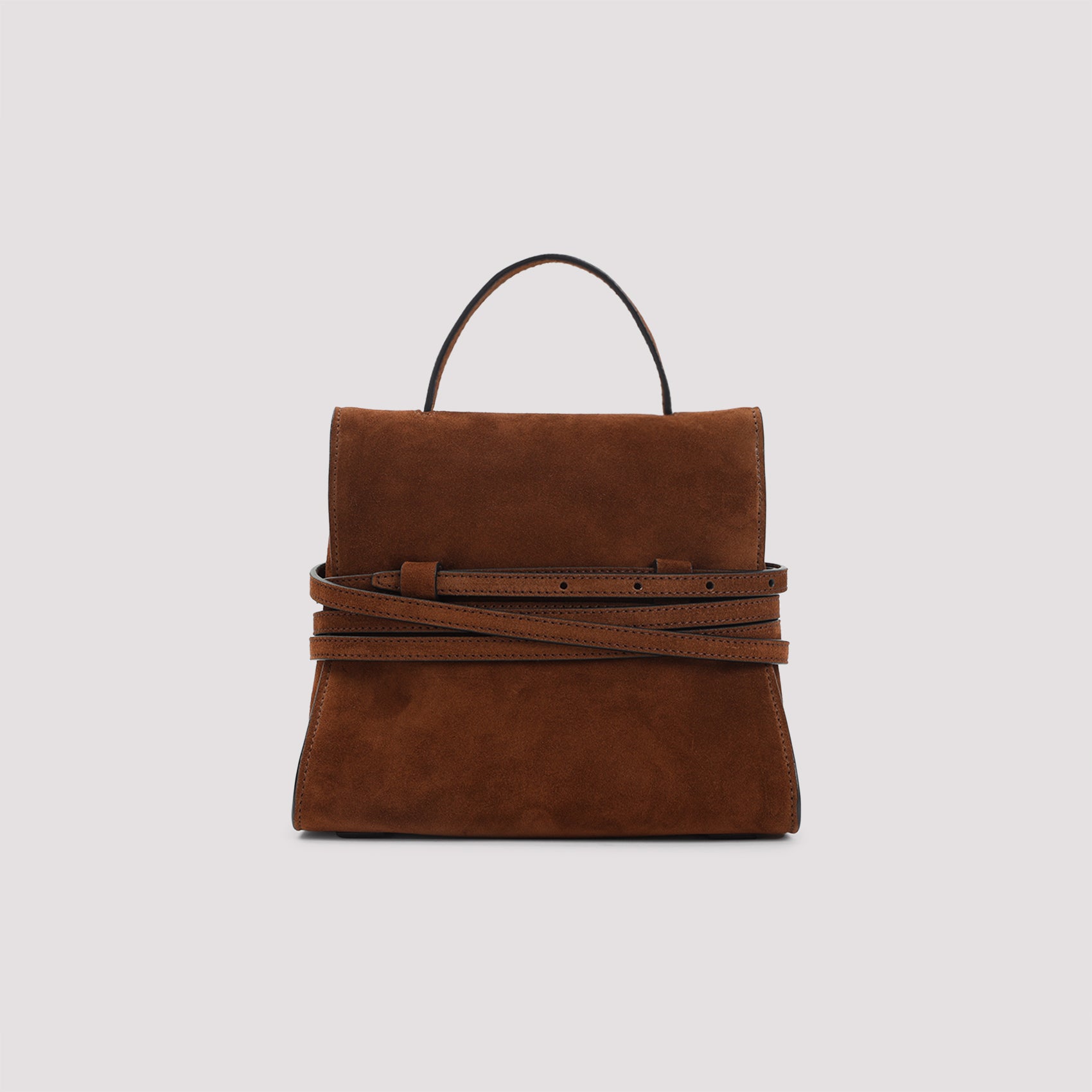 Suede Leather Handbag