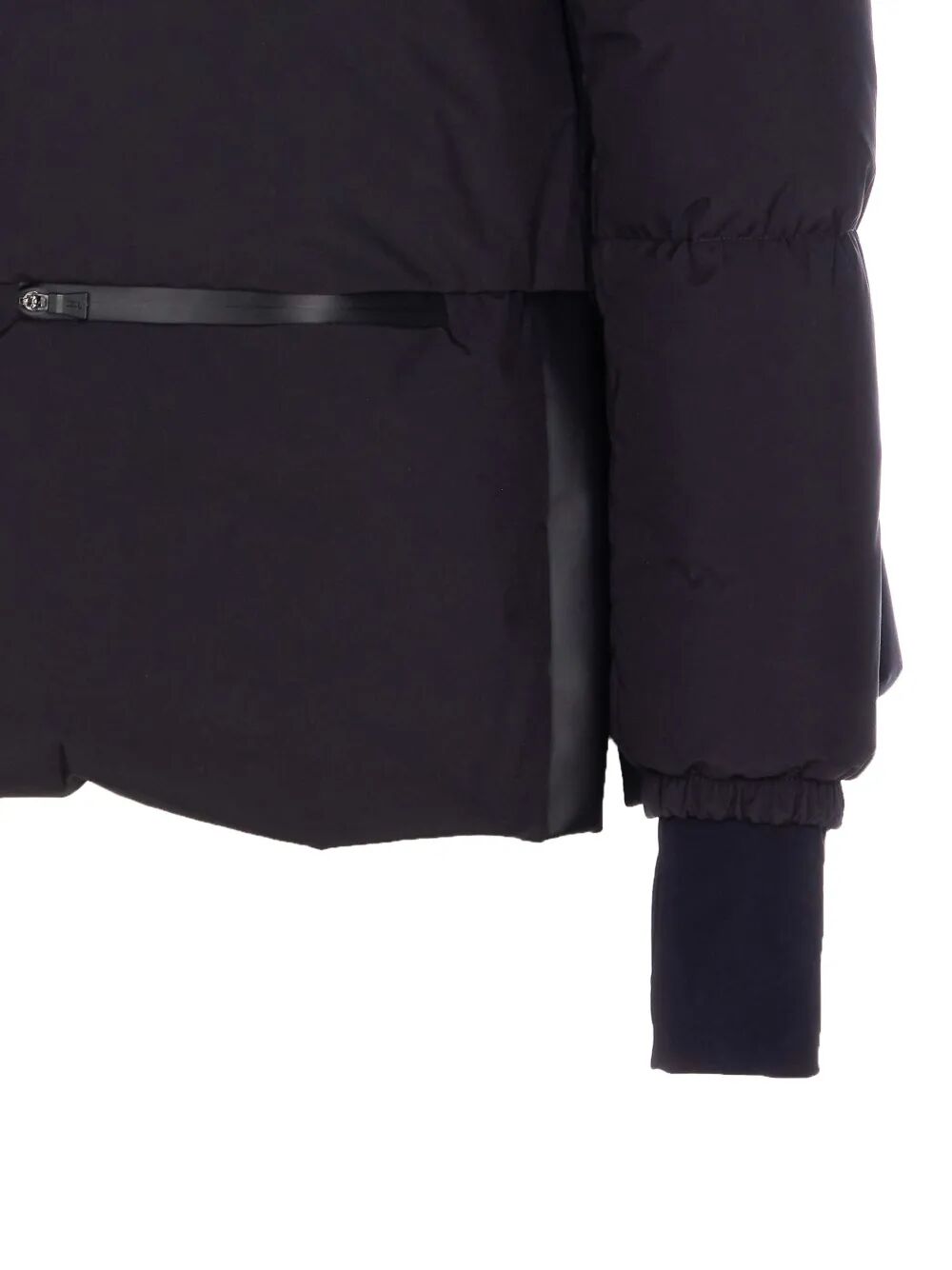 2LAYERS HOODED SHORT DOWN JACKET