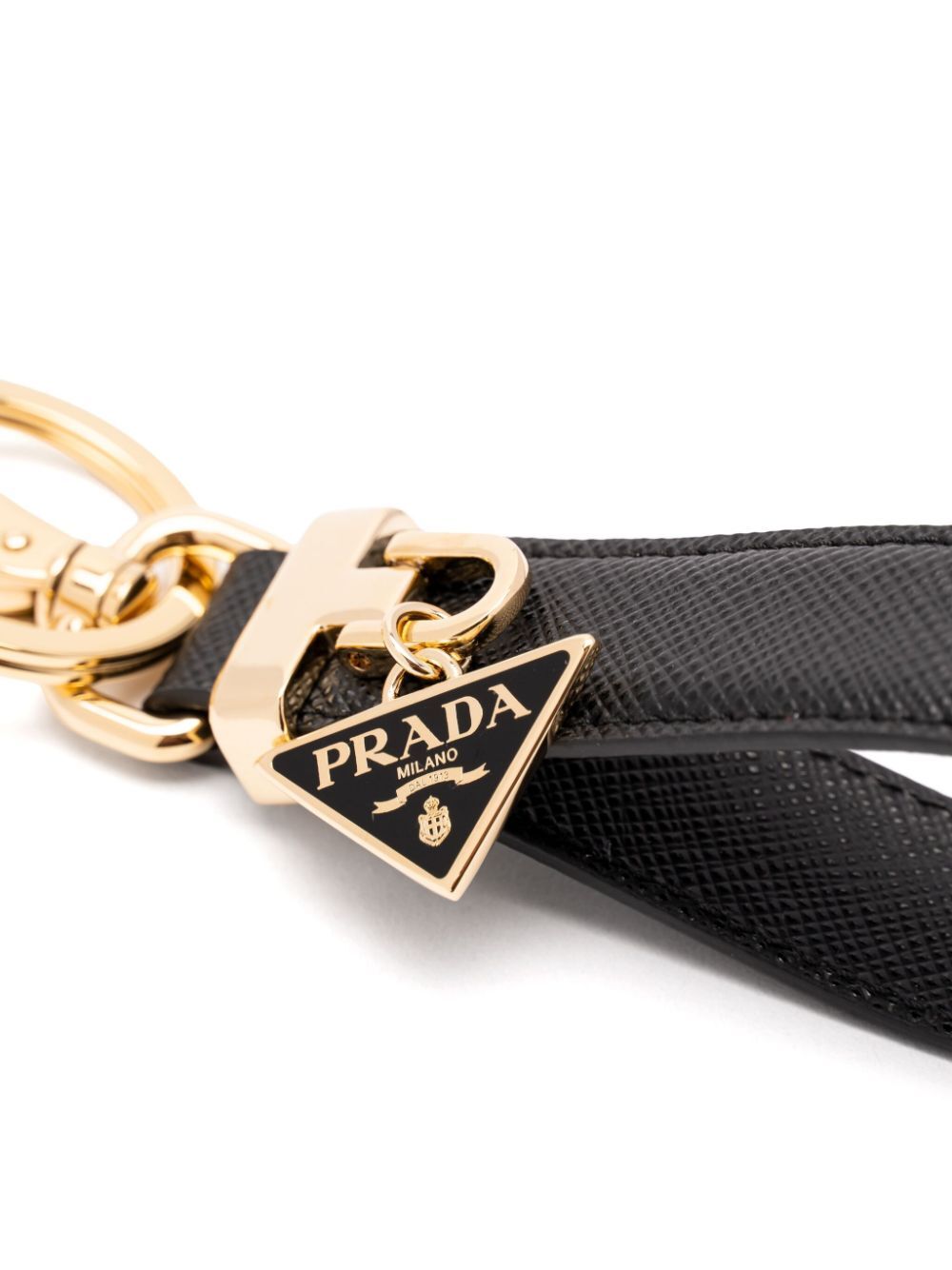 SAFFIANO LEATHER KEY RING