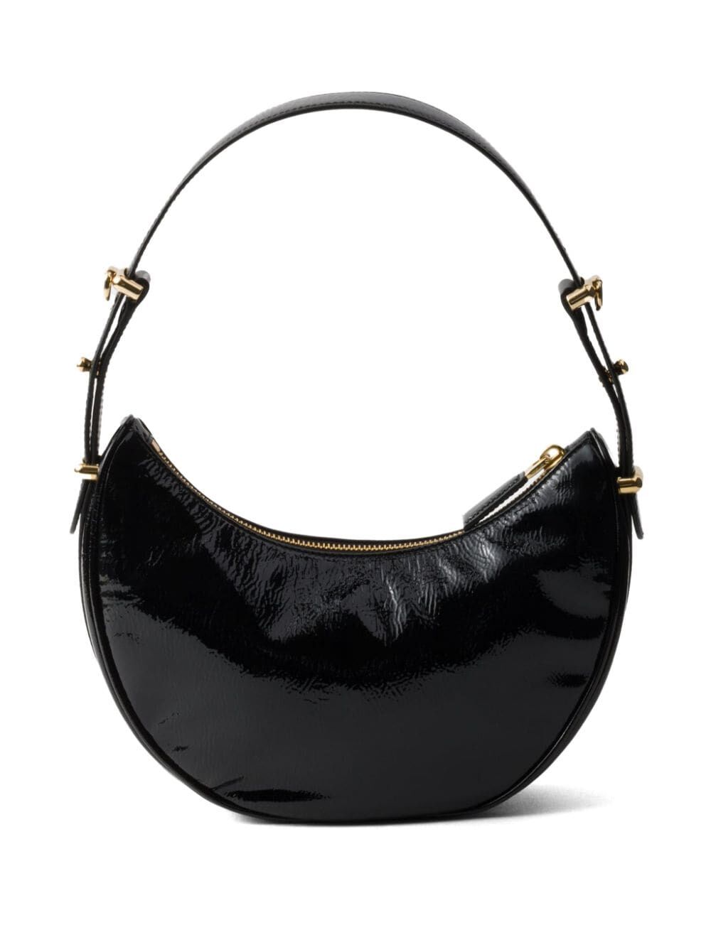 ARQUÉ NAPLAK PATENT LEATHER SHOULDER BAG